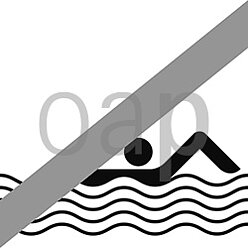 Baden verboten