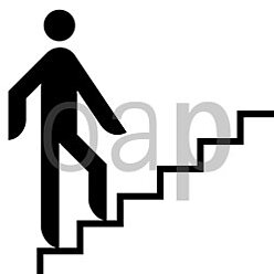Treppe n. oben